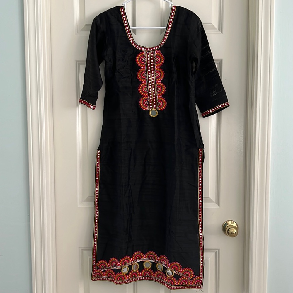 Black Punjabi Pakistani Indian kurta never worn